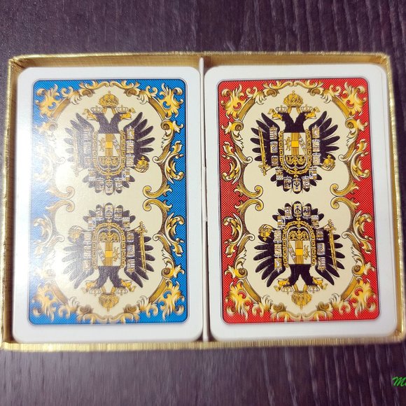 Imperial Kaiser Two Deck Piatnik Playing Cards - Picture 3 of 9